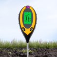 thumbnail image 1 of Probador de suelo 4 en 1, medidor de PH del suelo, Monitor de agua para plantas de jardín, césped, plantas agrícolas, interior y exterior (NO incluye batería), 1 of 4