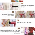 thumbnail image 3 of destyer 24 Colors Hair Chalks Temporary Hair Chalk Pens Washable Hair Color Non-Toxic Washable Hair Coloring Chalks, 3 of 7