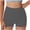Grey, variant on idosla Women Workout Booty Shorts Impact Scrunch Lifting Biker Gym Hot Shorts Spandex for Yoga Running (Dark Blue, M)