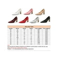 thumbnail image 2 of Harsuny Womens Walking Fashion High Heels Lightweight Chunky Party Non-slip Block Heeled Pump, 2 of 5