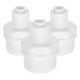 thumbnail image 1 of Conector para purificador de agua (3 piezas): adaptador de tubo de 3/4 a 1/4, conexión rápida y recta, accesorios para sistemas de ósmosis inversa con autobloqueo para el hogar., 1 of 5