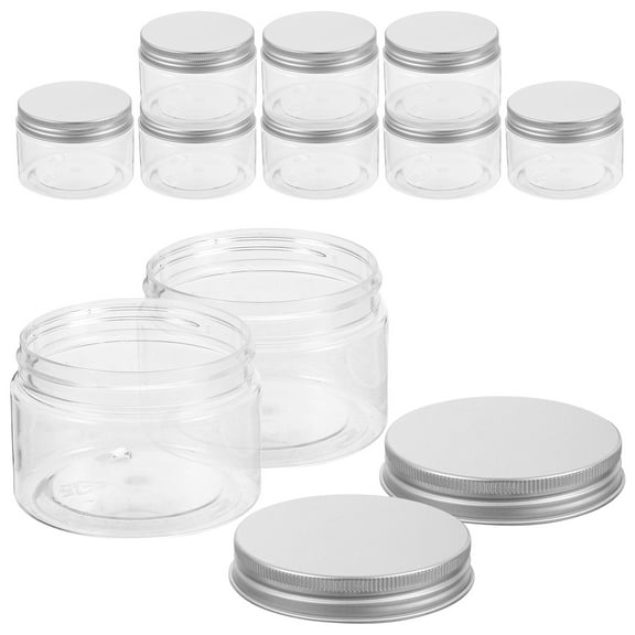 SHOWERORO Food Jar Aluminum 10Pcs 2.5In