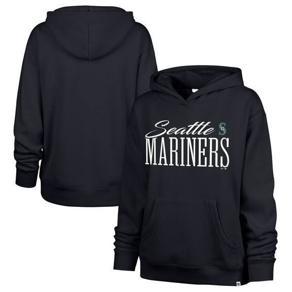 Women's '47 Navy Seattle Mariners Whim Hoodie
