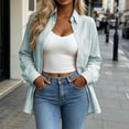 thumbnail image 4 of Asgosdo Button Down Shirts for Women Long Sleeve Collared Blouses Casual Dressy Business Work Tops with Pocket, 4 of 6