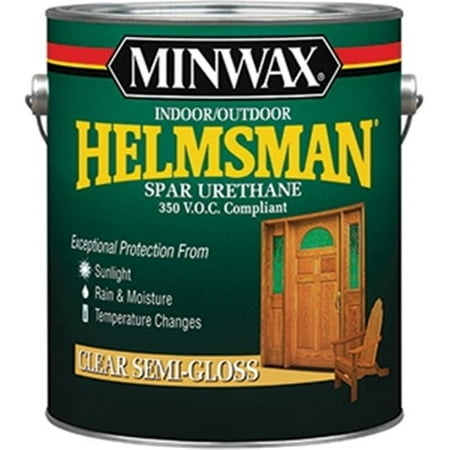 Semi Gloss Laser - Minwax 13210 1 Gal. Helmsman Semi Gloss Spar Urethane