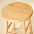 thumbnail image 4 of Winsome Wood Tabby 24? Beveled Seat Stools, 2PC, Multiple Finishes, 4 of 5