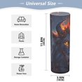 thumbnail image 5 of WOBOGO An Evil Dark Lion Pattern Plastic Vase Home or Wedding Decoration Centerpiece Unbreakable 11.8×3.9in, 5 of 6
