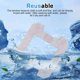 thumbnail image 3 of W1 8 Pack Washable Microfiber Cleaning Cloths W1 Pro Accessories Kit for Ecovacs Winbot W1 W1 Pro Series Window Vacuum Robot, 3 of 4