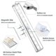 thumbnail image 2 of 3 Pack Upgraded USB Rechargeable 10 Led Magnetic Motion Sensor Light, 2 of 3