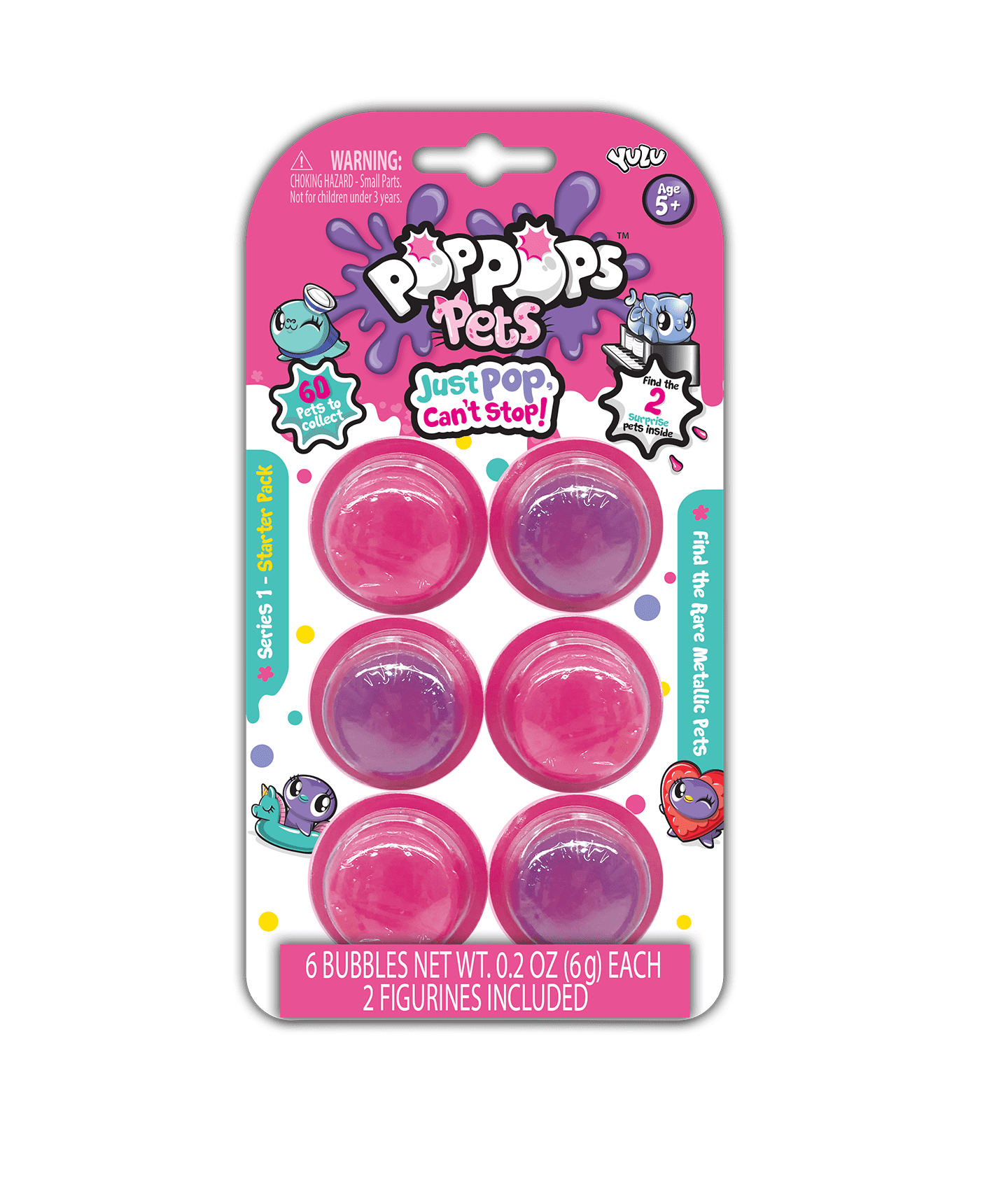 3 Packs Series 2 Pop Pops Pets 12 Bubbles per Pack Ages 5 Still for sale online