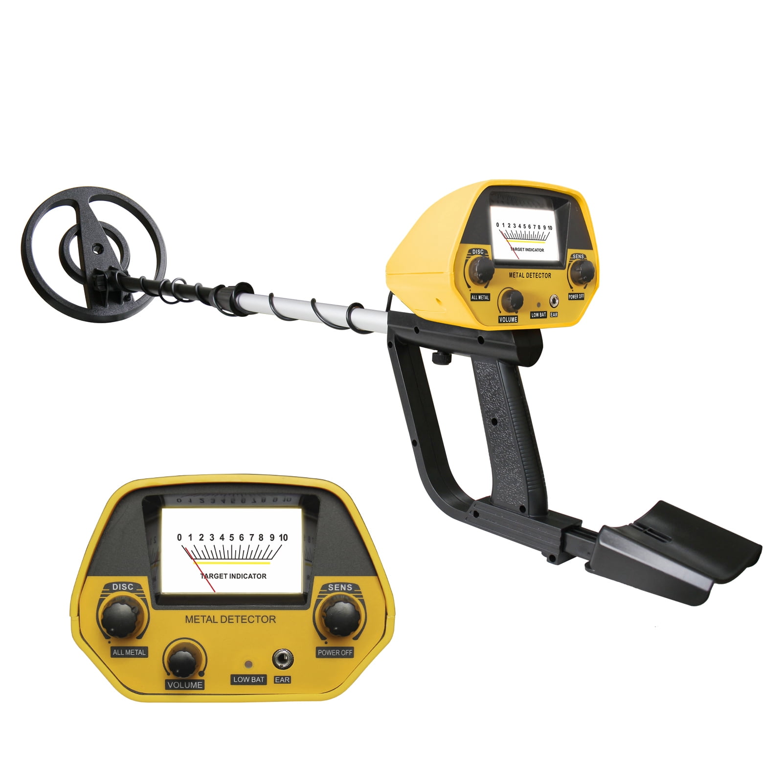 Details about   Ground Waterproof Metal Detector Gold Finder LCD Display Shovel Search h 102 