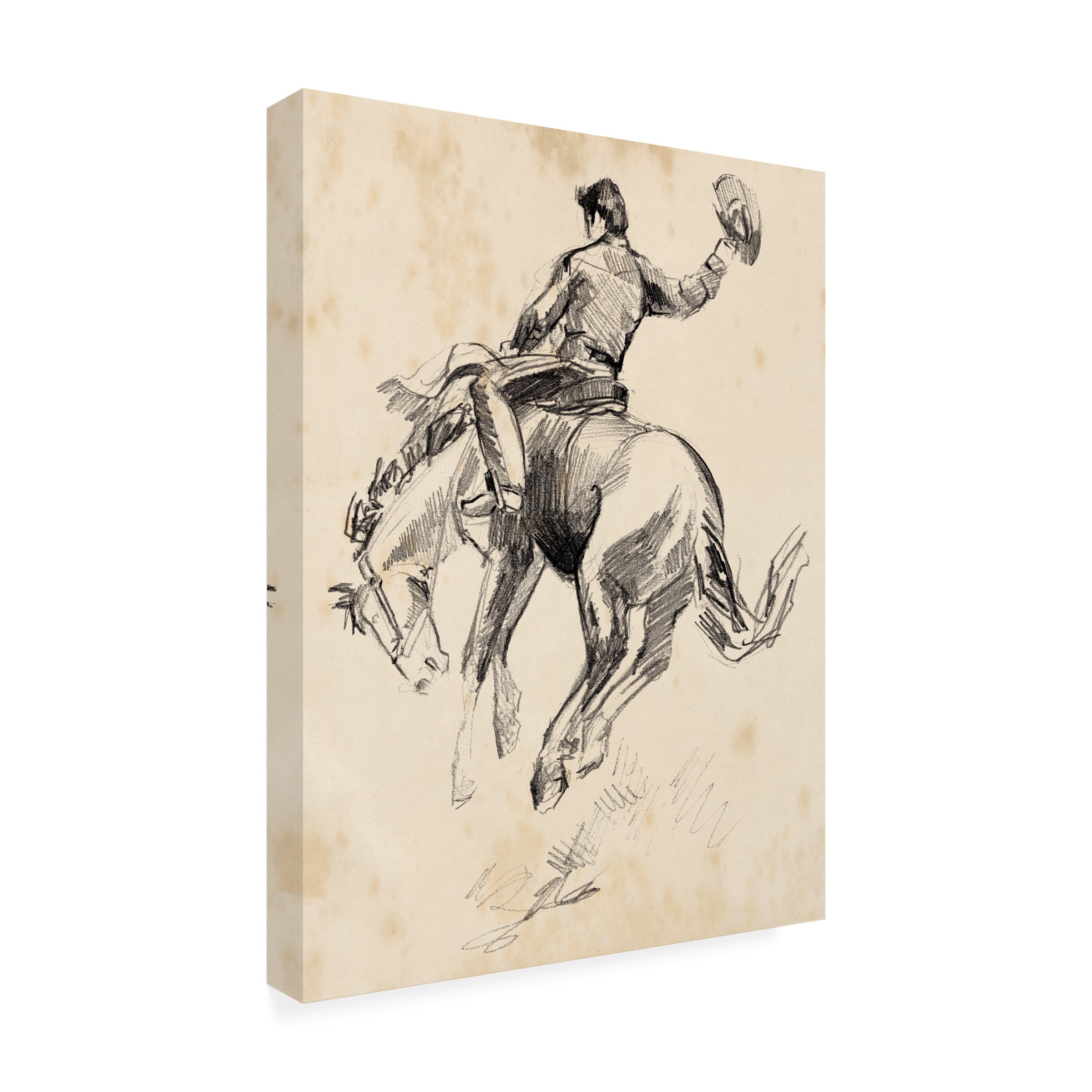 Jennifer Paxton Parker 'King Of The Rodeo II' Canvas Art