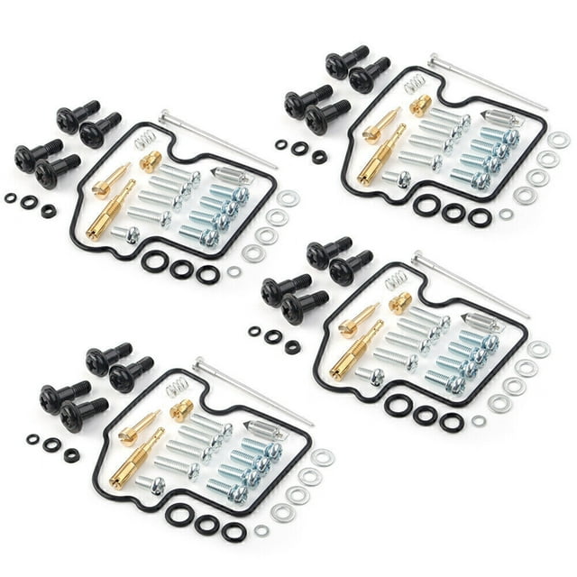 Kit de Réparation de Carburateur Kawasaki ZX900 ZX9R 20002001 4 Pcs