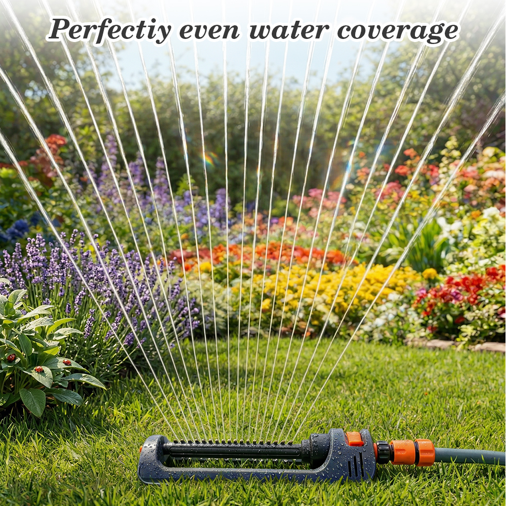 COWIN Oscillating Lawn Sprinkler with 19 Nozzles photo 4