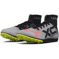 thumbnail image 4 of Under Armour Men's Charged Bandit XC Spike Track Running Shoes Steel/Black - 1273938-101, 4 of 5