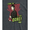 thumbnail image 3 of Beetlejuice BeetleJuice - Lydia Deetz Come In If You Dare - Men's Short Sleeve Graphic T-Shirt, 3 of 5