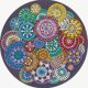 thumbnail image 1 of Cuadros Decorativos Kits de punto de cruz de Mandala de pintura de diamante en forma especial de bri Tmvgtek embutido en tela, 1 of 9