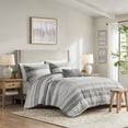 thumbnail image 2 of Gracie Mills Naxos 4 Piece Stripe Comforter Set with Throw Pillow - GRACE-15821, 2 of 4