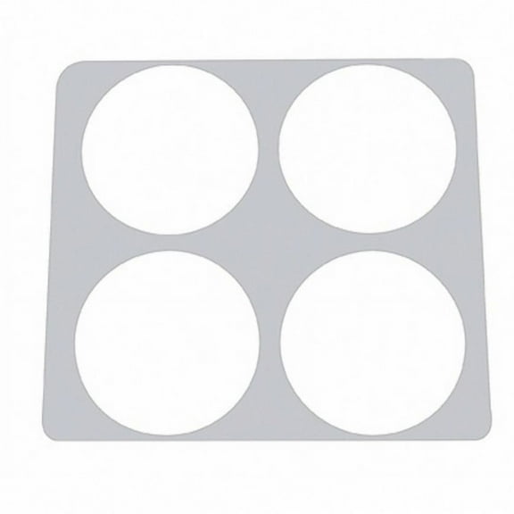 United Pacific 21811 Dashboard Trim   Gauge Dash Panel Trim, Lh, Stainless,