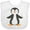 AA-White, variant on Inktastic Penguin Boys or Girls Baby Bib