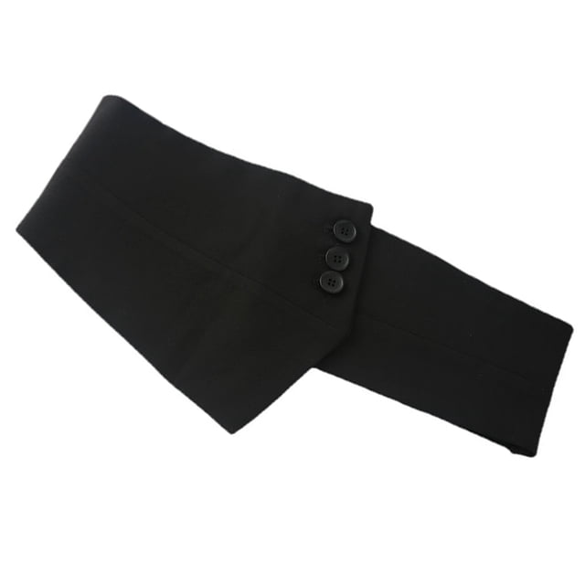 Nestingho 1Ud Cinturón De Con Botones Negro Para Mujer Ajustable Y Para Y Faldas
