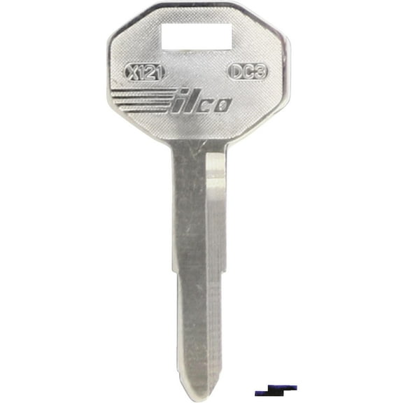 Kaba Ilco Corp. Master Key Blank For Dodge Hyundai Isuzu Mitsubishi - Automotive Key - Each