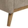 thumbnail image 5 of CQSXDA 67.7" Wide Upholstered Tufted Loveseat Sofa In With Durable Wooden Legs For Home Decor，Camel, 5 of 9