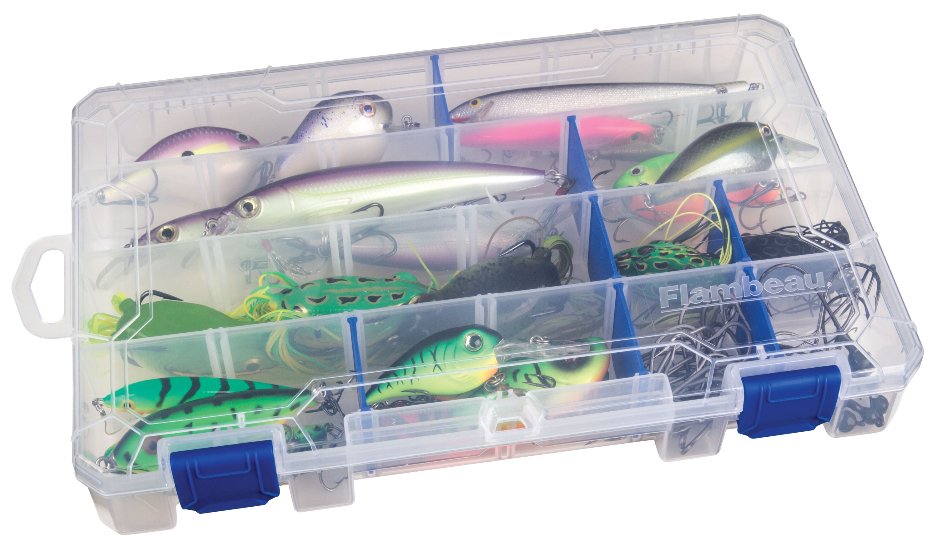 (4 pack) Flambeau Outdoors 4007 Tuff Tainer® - 24 Compartments (Includes (12) Zerust® dividers)