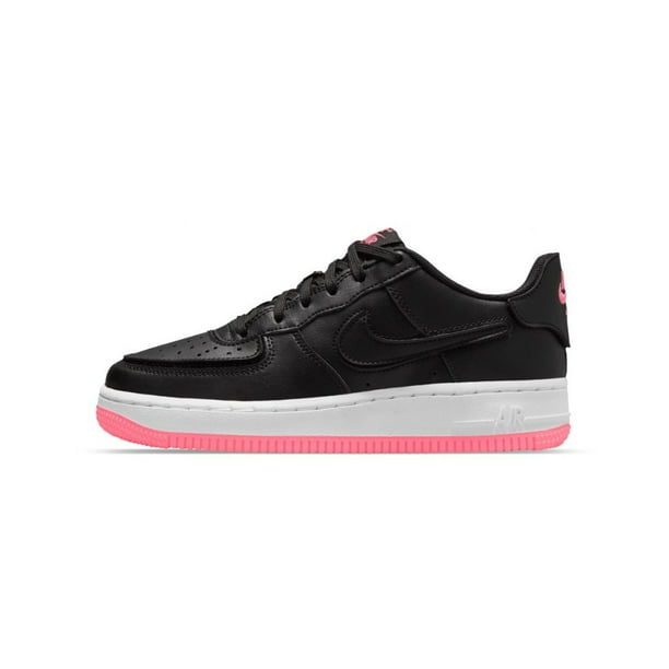 Tenis Nike Air Force 1/1 GS Negro Con Rosa Nike DB4545-005