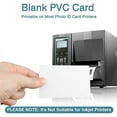 thumbnail image 2 of 100 Pack Premium Blank PVC Cards, CR80 30Mil Graphic Quality, 2 of 5