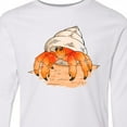 thumbnail image 4 of Inktastic Cute Hermit Crab on Beach Long Sleeve Youth T-Shirt, 4 of 5