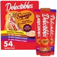 thumbnail image 3 of (2 pack) Hartz Delectables Squeeze up Non-Seafood Variety Pack Lickable Wet Cat Treats, 0.5oz Tube (54 Count), 3 of 12