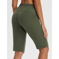 thumbnail image 5 of BALEAF Women's Bermuda Shorts for Hiking UPF 50 Lightweight Quick Dry Water Resistant Short with Pockets Army Green M, 5 of 7