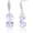 Silver, variant on CZ Bridal Earrings for Wedding Women’s Elegant Teardrop Cubic Zirconia Cluster Floral Leaf Crystal Rhinestone Dangle Drop Earring for Bride Bridesmaids Mother of Bride Party Prom Earrings for[a0659]