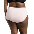 thumbnail image 6 of Fit for Me by Fruit of the Loom Women's Plus Size Cotton Stretch Brief Underwear, 6-Pack, 6 of 11