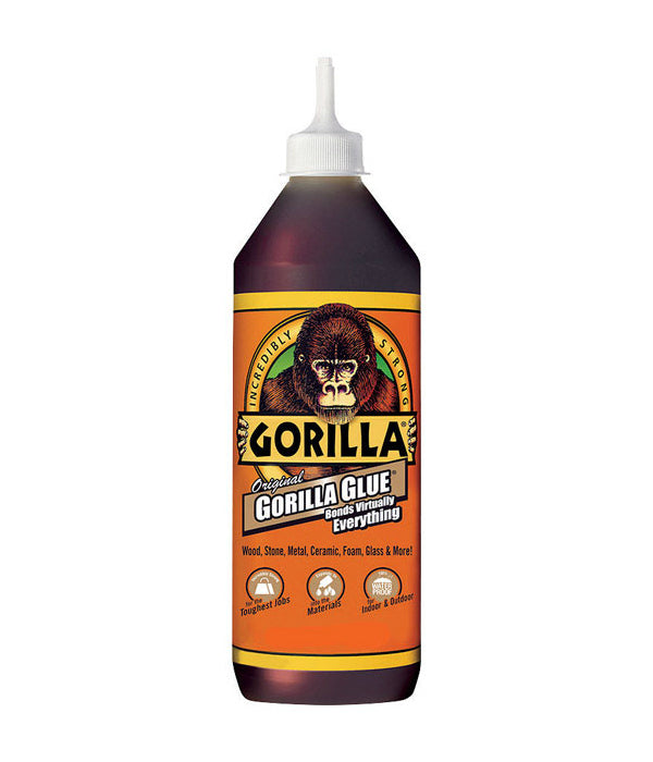 Gorilla Glue Gorilla 5000806 Original Glue, 8 Oz, Bottle, Brown, Liquid