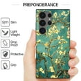 thumbnail image 2 of CoverON Art Design For Samsung Galaxy S24 Ultra Phone Case, Flexible Rubber Slim TPU Cover, Almond Blossom, 2 of 7