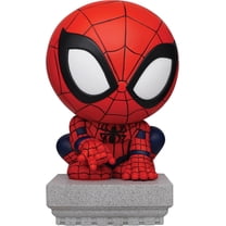 Monogram Spider-Man Crouching PVC Vinyl Figural Coin Bank Spiderman