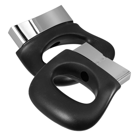 Worgeous 2pcs Universal Pot Handle Replacement Anti-Scald Cookware Side Handle Plastic Cooking Pot Handle Repair for Kitchen Pans Pressure Cookers