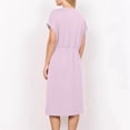 thumbnail image 5 of OSOLU Women Casual Skirt With Solid Color Elastic Waistband Suitable For Casual Wear Relaxed Fit Skirts, 5 of 9