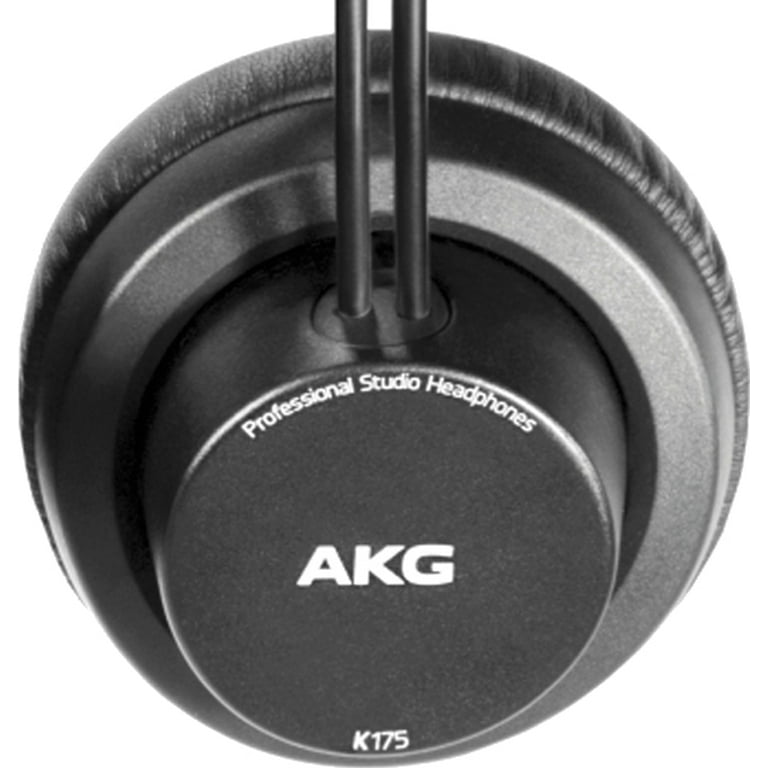 AKG Over Ear Headphones Black K175 Walmart