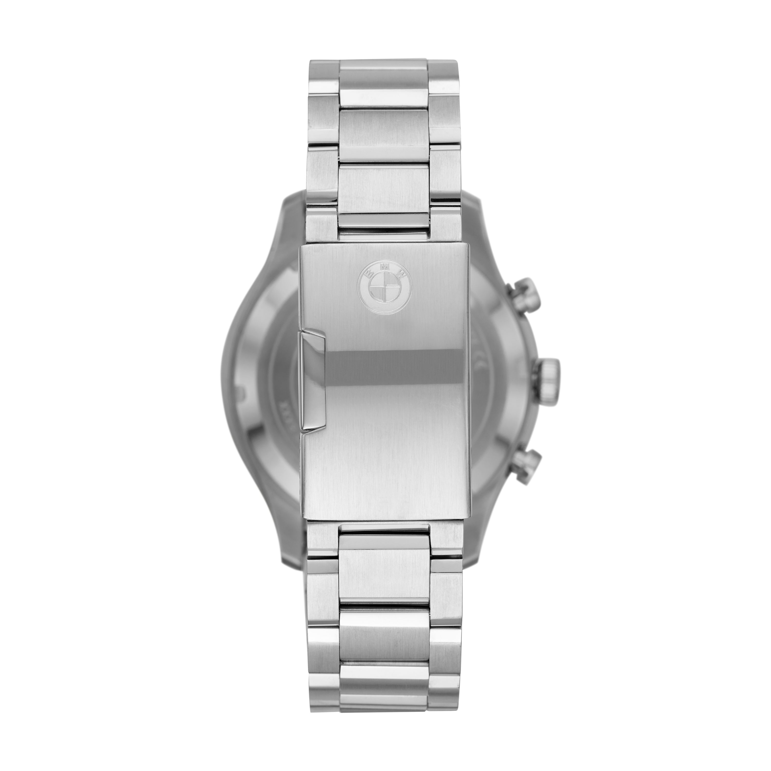 BMW BMW8001 Men's Chronograph Quartz Watch with Stainless Steel Strap, navy  : : Fashion