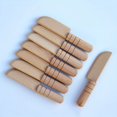 thumbnail image 2 of EASTIN Earthy Yellow Beech Wood Pretend Play Knife - Safe & Realistic Kitchen Toy for Youngsters, 2 of 5