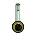 thumbnail image 4 of Chrome-Plated Brass Round Ergonomic Single Lever Faucet Bathroom Sink Tap w/Flex Connector 6-3/4"x2"x5-1/2" | Renovators Supply, 4 of 10