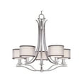 thumbnail image 3 of 23035SWSN-Maxim Lighting-Orion - Five Light Chandelier   Satin Nickel Finish with Satin White Glass, 3 of 3