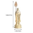 thumbnail image 2 of Estatua de Buda de latón con pala de monje, adorno de Bodhisatva, decoración del hogar, artesanía de latón HOMEMAXS MX16174356, 2 of 5