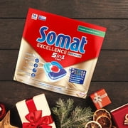 Somat Excellence Premium dishwasher caps 5in1 -1 bag/ 16 pods-