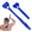 Blue, variant on 18.5-Inch Back Scratcher, Foldable Telescopic Back Scratcher for Adults, ABS Skin-Friendly Back Scratcher Long Handle for Men, Women, Seniors, The Best Gift for Parents and Loved Ones (E-blue)