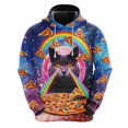 thumbnail image 3 of Sudadera con capucha con estampado 3D de gato arcoíris y galaxia para hombre, ropa con diseño de dibujos animados, sudaderas de gatos, ropa de calle masculina de hip hop, sudadera con capucha con taco, 3 of 5