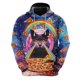 thumbnail image 3 of Sudadera con capucha con estampado 3D de gato arcoíris y galaxia para hombre, ropa con diseño de dibujos animados, sudaderas de gatos, ropa de calle masculina de hip hop, sudadera con capucha con taco, 3 of 5